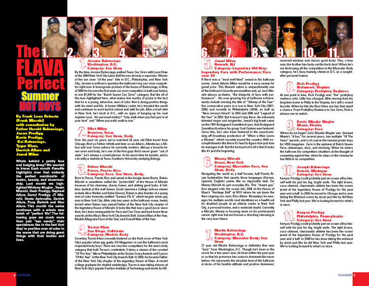 Flava Perfect 10 Summer Hot Boys