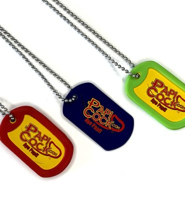 PapiCock.com Dog Tag