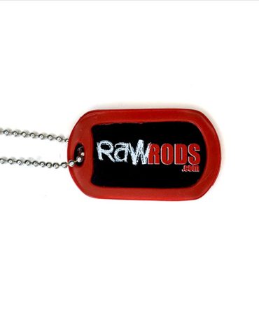 RawRods.com Dog Tag